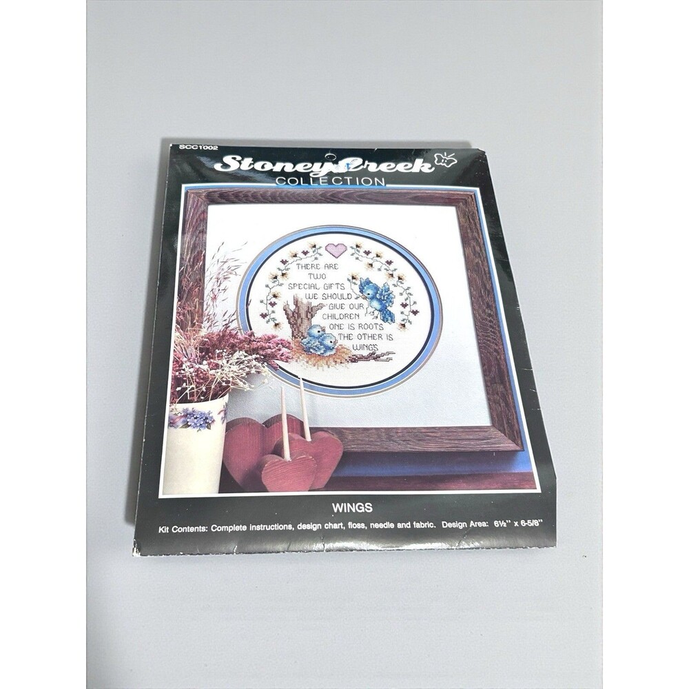 "Wings" Stoney Creek Collection Counted Cross Stitch Kit # SCC1002 New